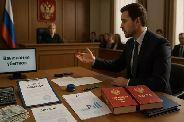 Взыскание убытков с контрагентов и иных ответственных лиц