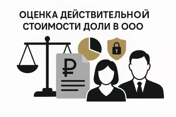 Оценка действительной стоимости доли в ООО. Правила расчета