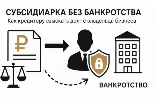 Субсидиарка без банкротства: как кредитору взыскать долг с владельца бизнеса