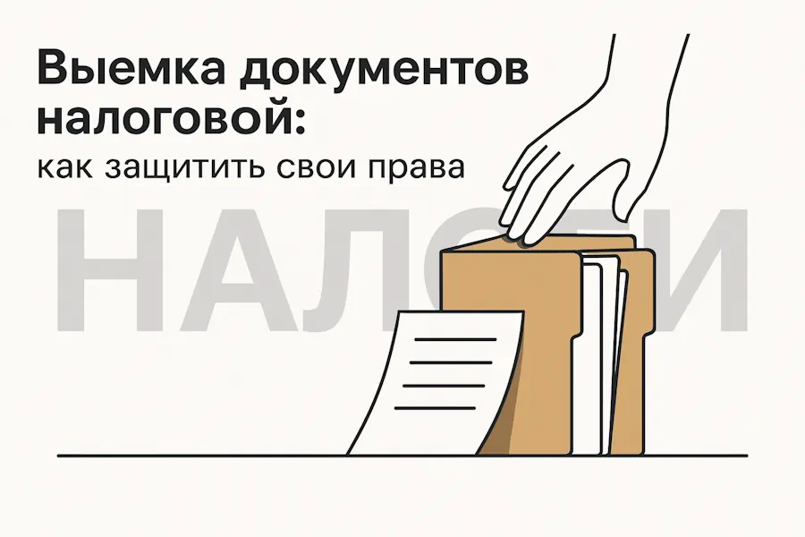 Выемка документов налоговой: как защитить свои права
