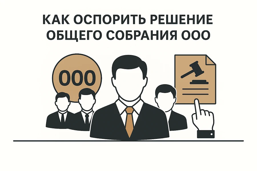 оспорить общее собрание ООО
