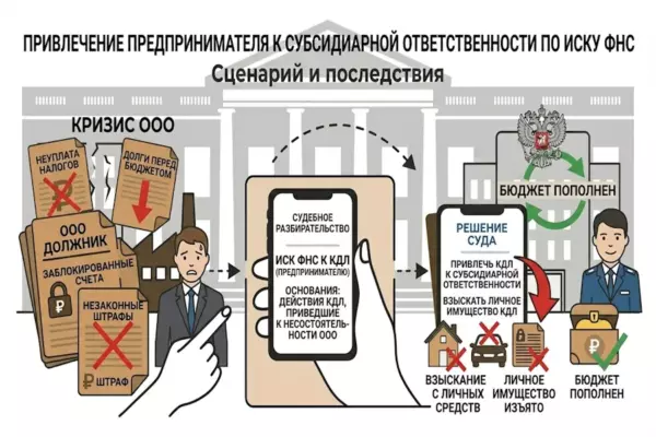 Привлечение налоговой к субсидиарной ответственности: защита активов