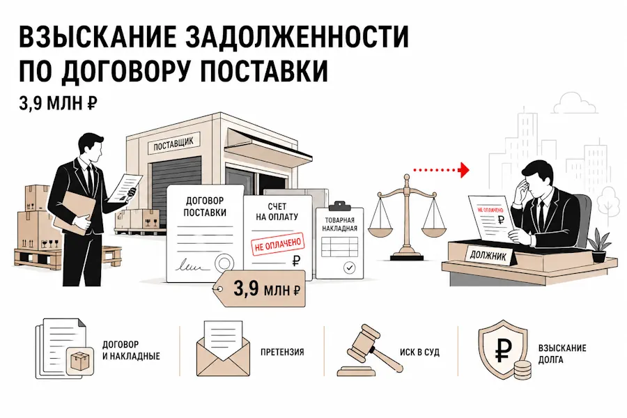 Взыскать задолженность по договору поставки: как мы отбили 3,9 млн рублей за поставленную тару