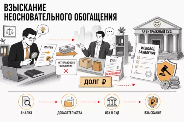 Взыскание неосновательного обогащения