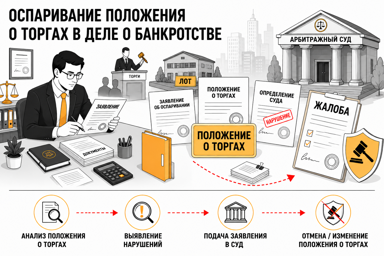 Оспаривание положения о торгах в деле о банкротстве