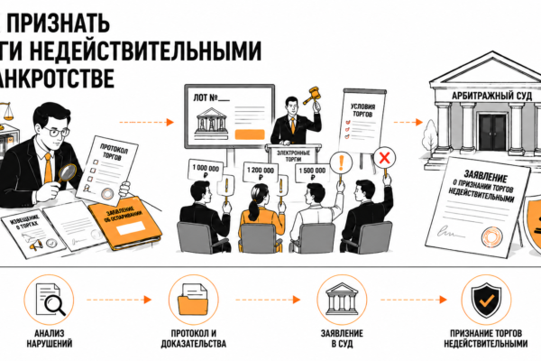 Признание торгов недействительными в рамках дела о банкротстве