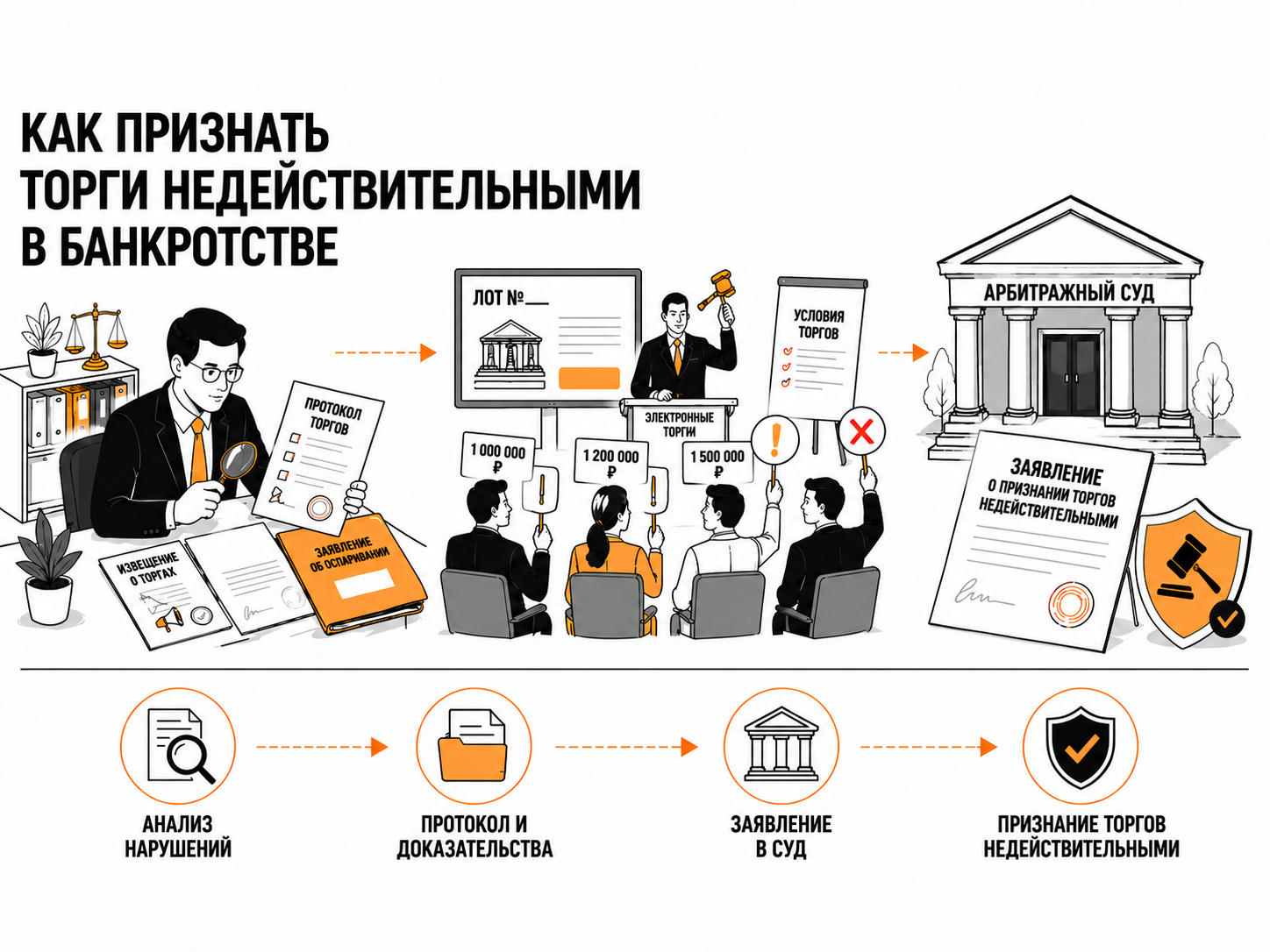 Признание торгов недействительными в рамках дела о банкротстве