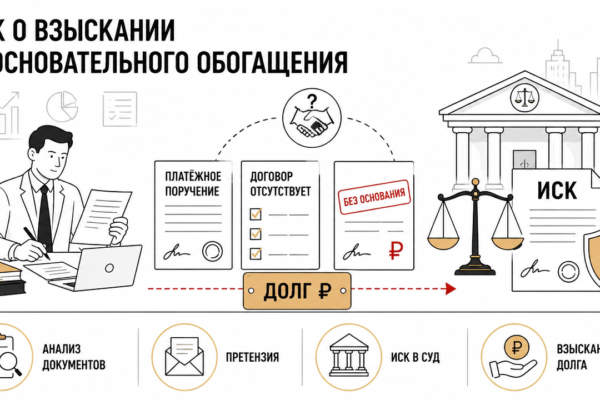 Иск о взыскании неосновательного обогащения