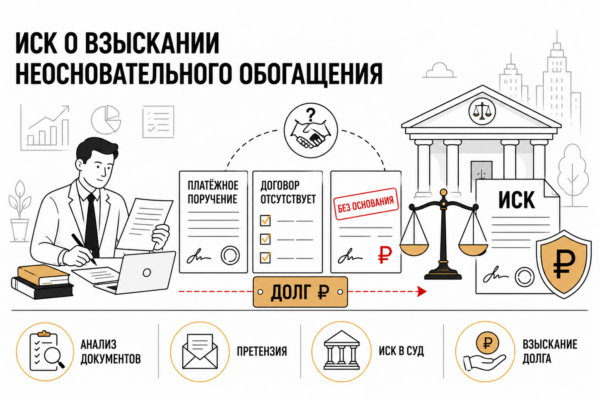 Иск о взыскании неосновательного обогащения
